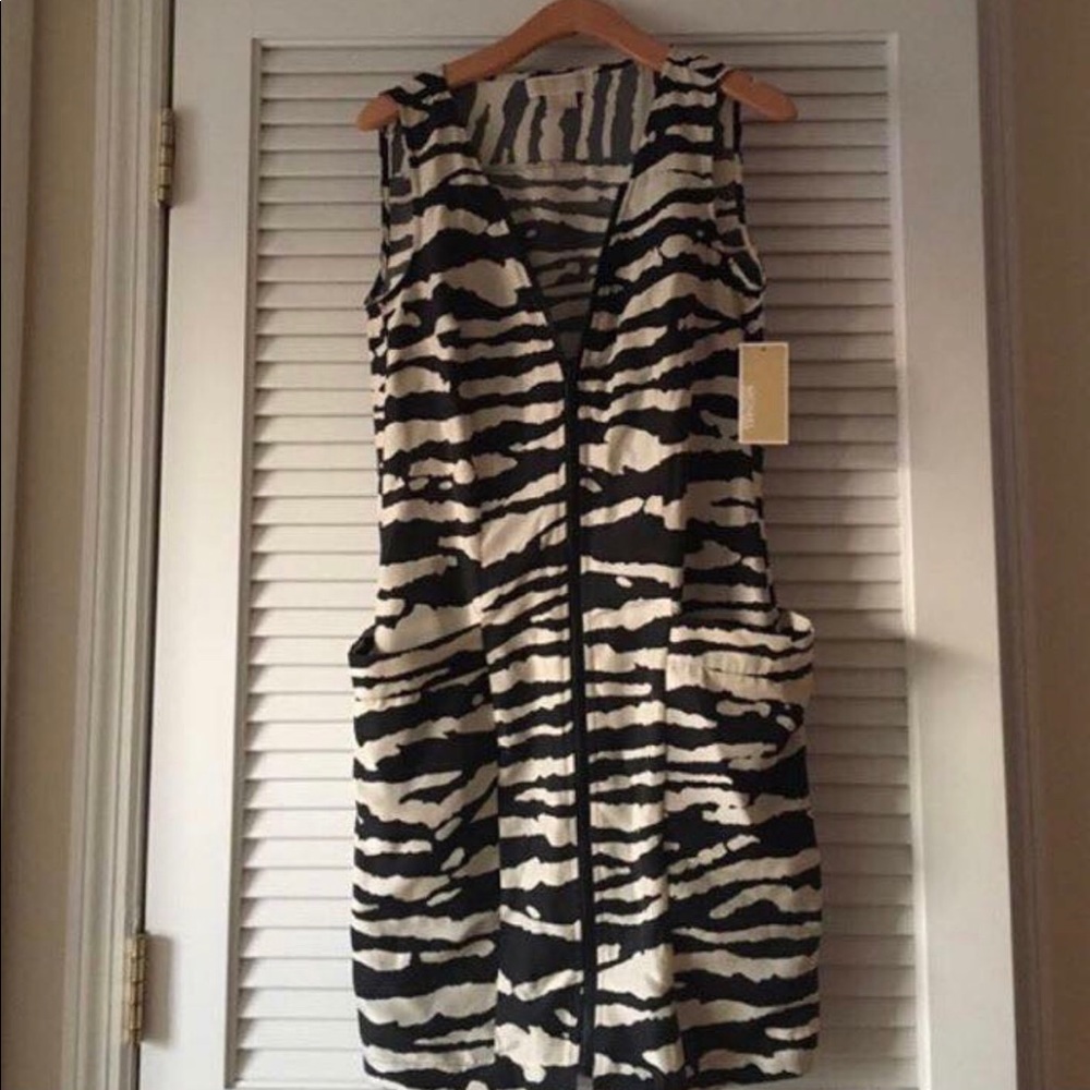 Brand New Michael Kors Zebra Dress